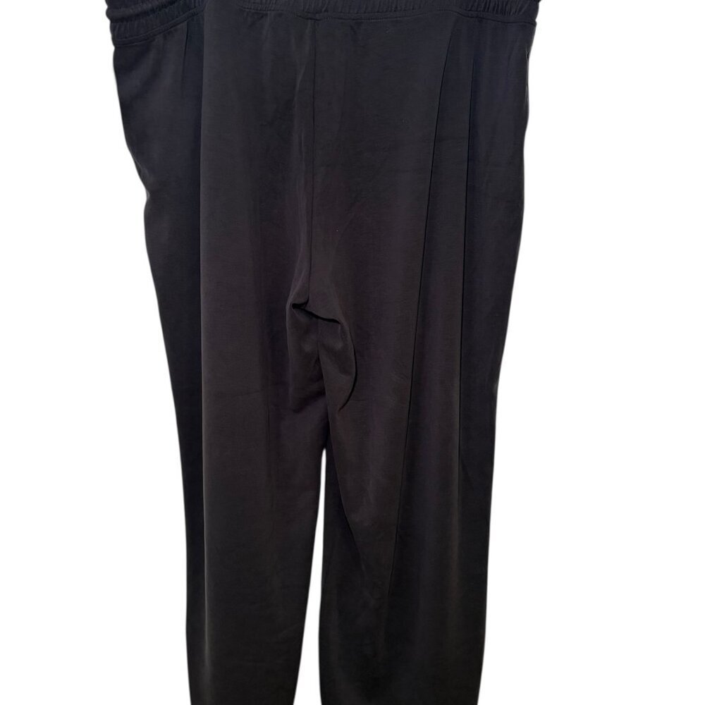 Athleta Seasoft Mid Rise Straight Pant Black 2X NWT Tencel Stretch - Picture 3 of 6